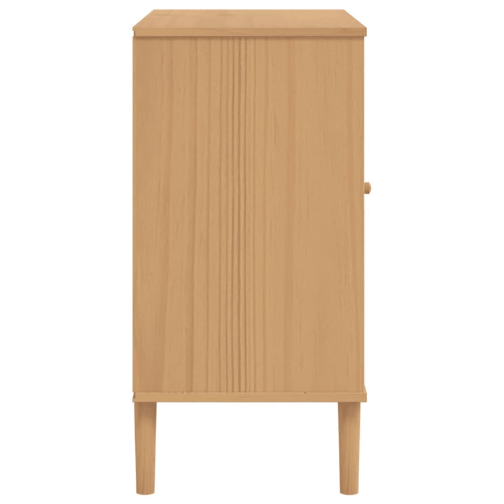 Sidobord Senja Rottinglook 80X40X80 Cm Massiv Furu