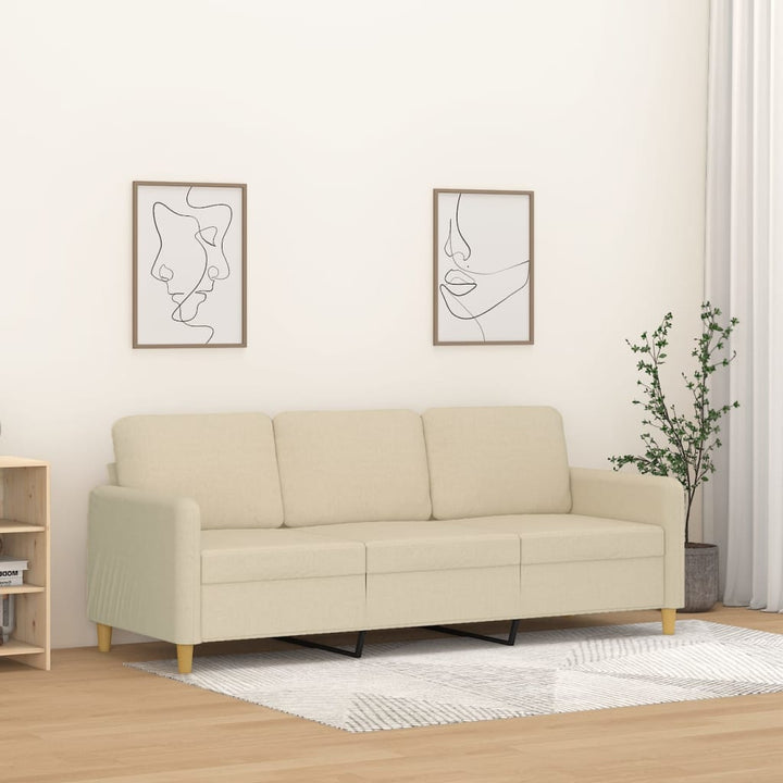 2-Sitssoffa Ljusgrå Tyg