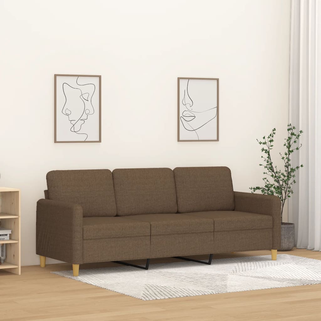 2-Sitssoffa Ljusgrå Tyg