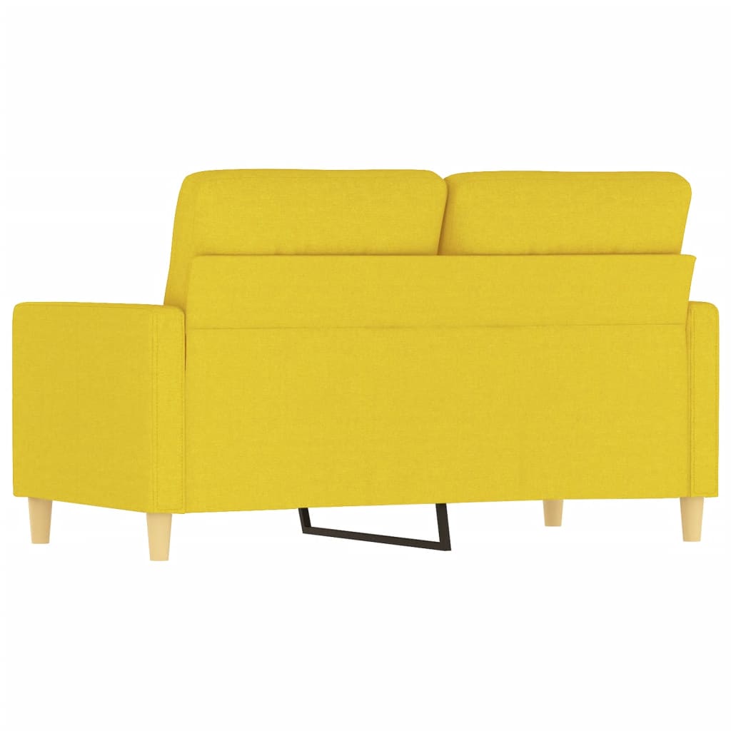 2-Sitssoffa Ljusggul Tyg