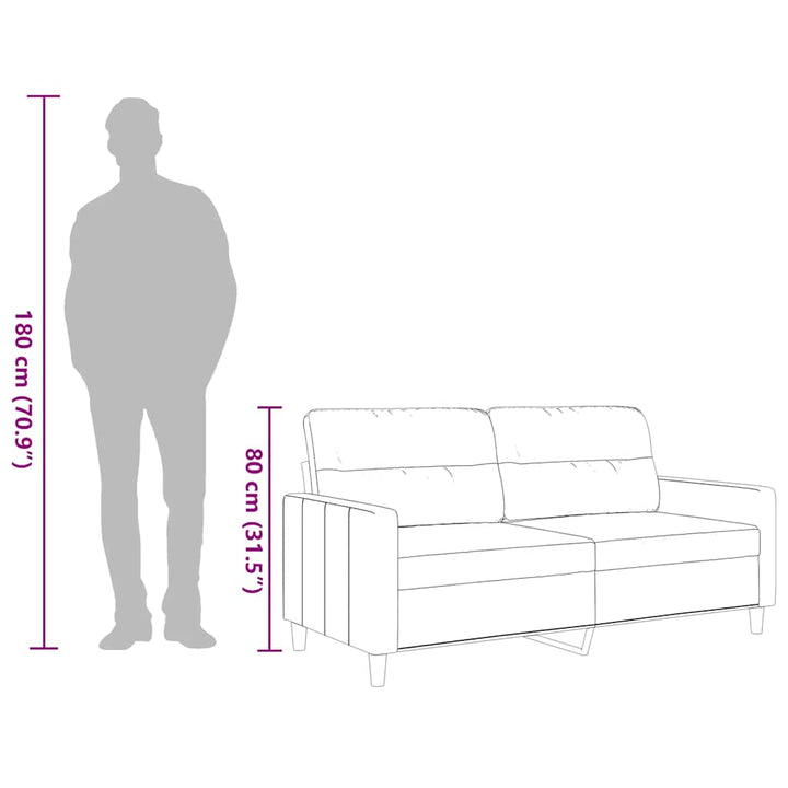 2-Sitssoffa Tyg