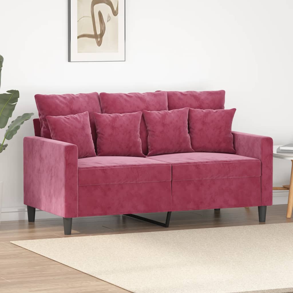 2-Sitssoffa Sammet