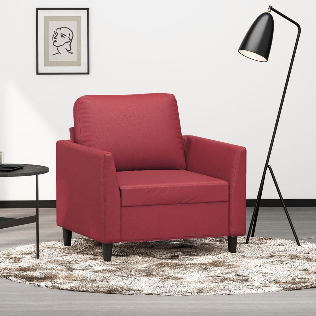 2-Sitssoffa Konstläder