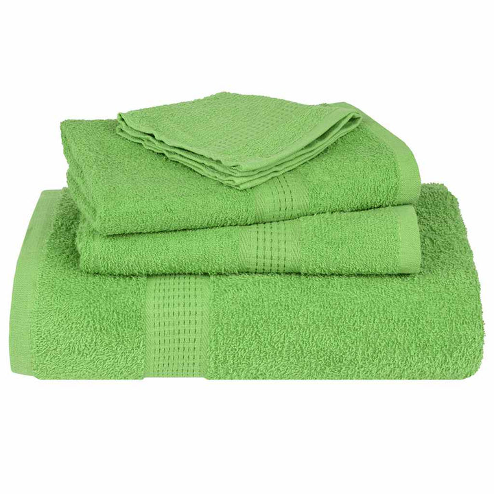8-Delat Handduksset Frogn Äppelgrön 360 Gsm