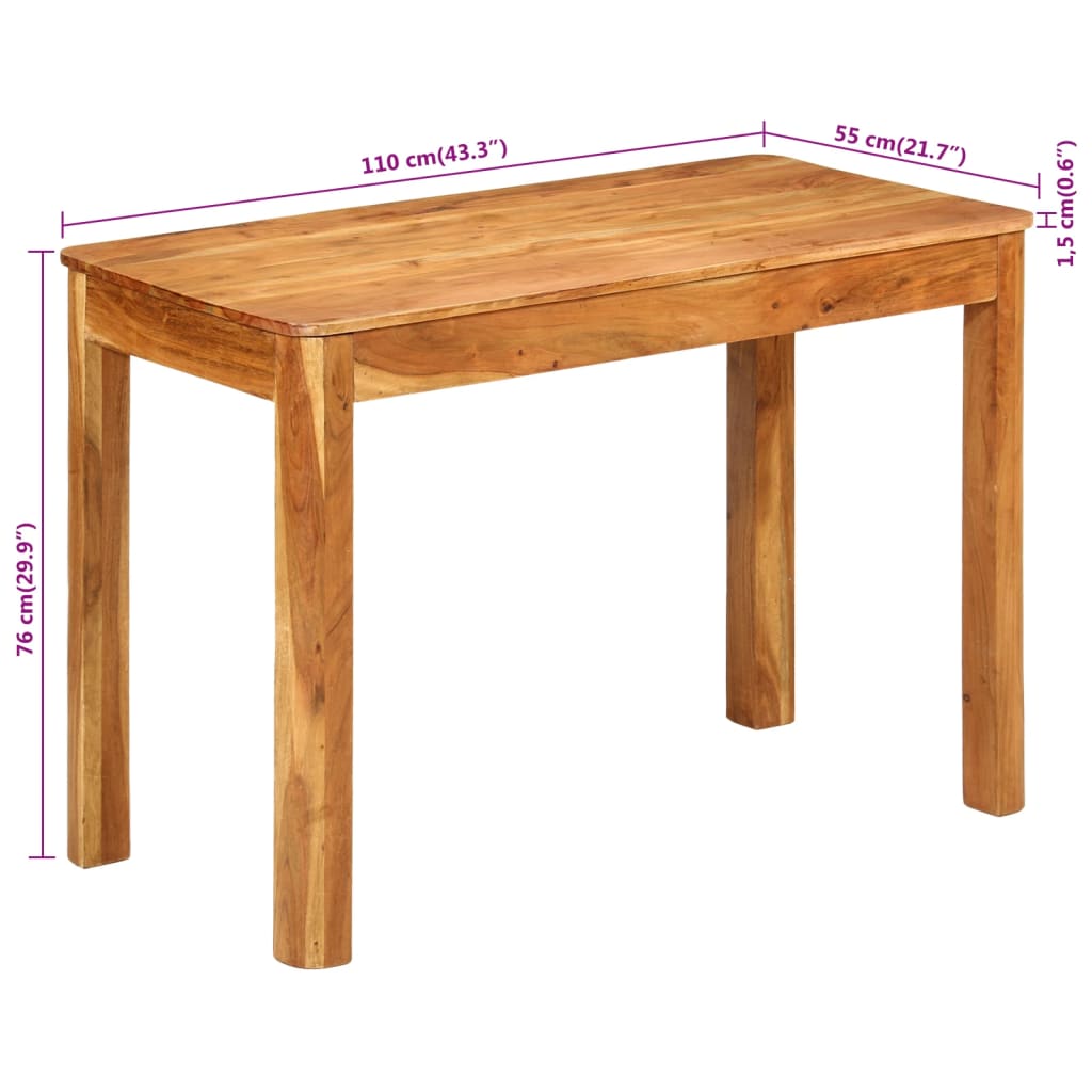 Matbord Massivt Akaciaträ