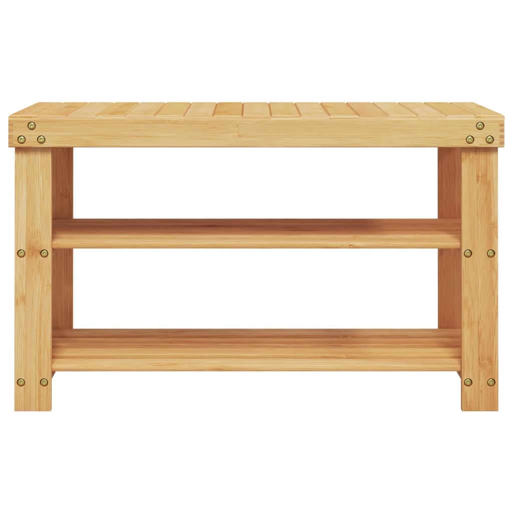 Skohylla 3-Hyllor 70X27,5X45 Cm Bambu
