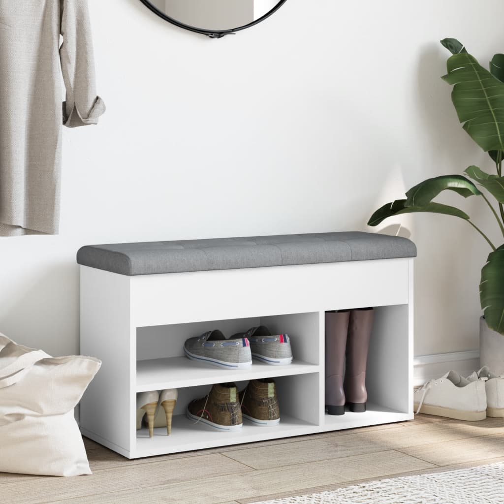Skobänk 82X32X45,5 Cm Konstruerat Trä