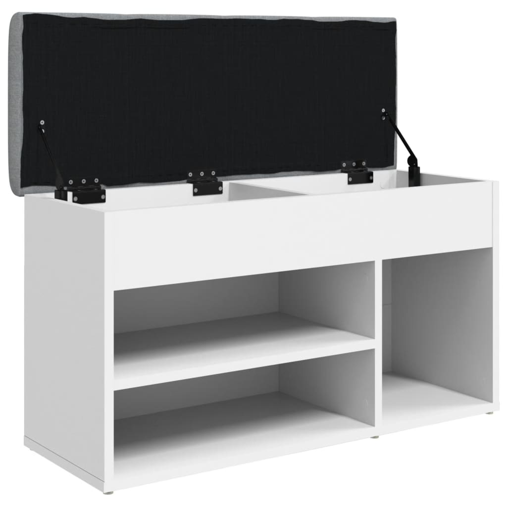 Skobänk 82X32X45,5 Cm Konstruerat Trä