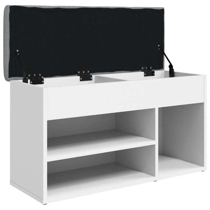 Skobänk 82X32X45,5 Cm Konstruerat Trä