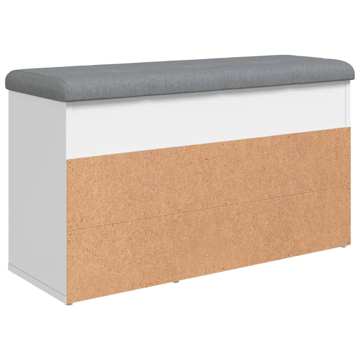 Skobänk 82X32X45,5 Cm Konstruerat Trä
