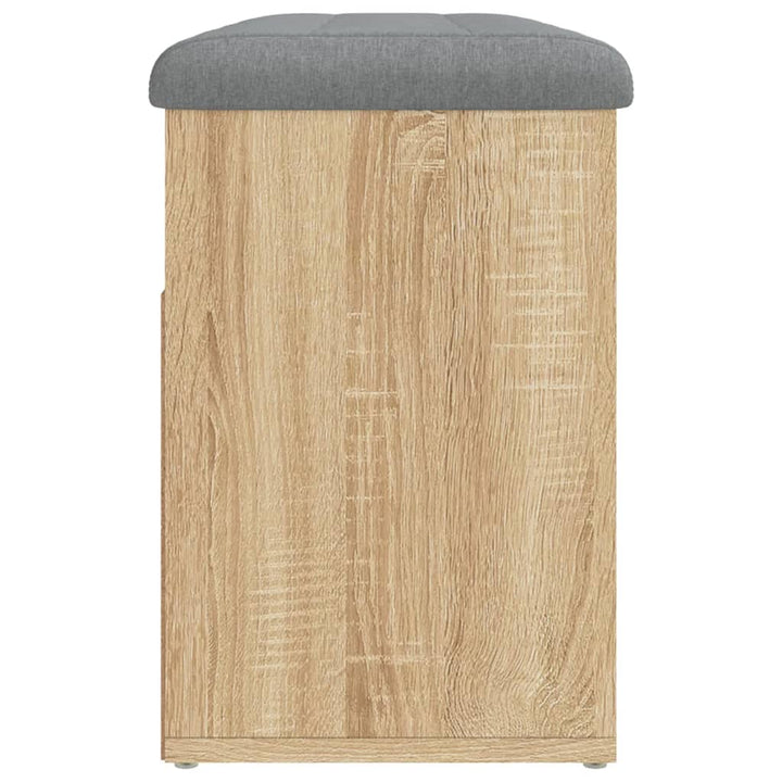 Skobänk Sonoma-Ek 82X32X45,5 Cm Konstruerat Trä