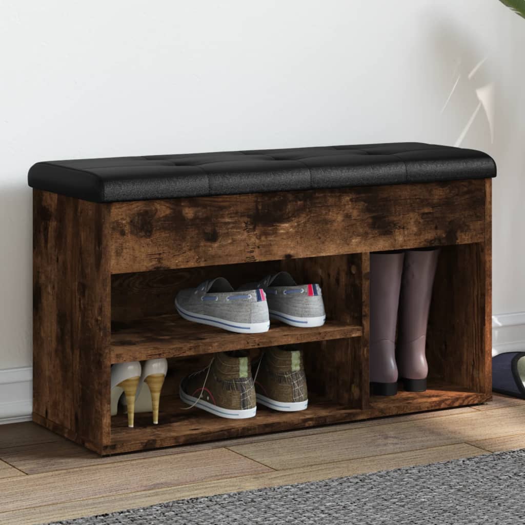 Skobänk 82X32X45,5 Cm Konstruerat Trä