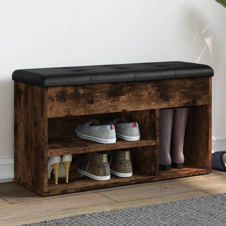 Skobänk 82X32X45,5 Cm Konstruerat Trä