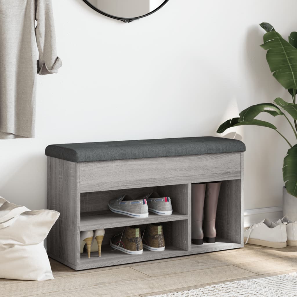 Skobänk 82X32X45,5 Cm Konstruerat Trä