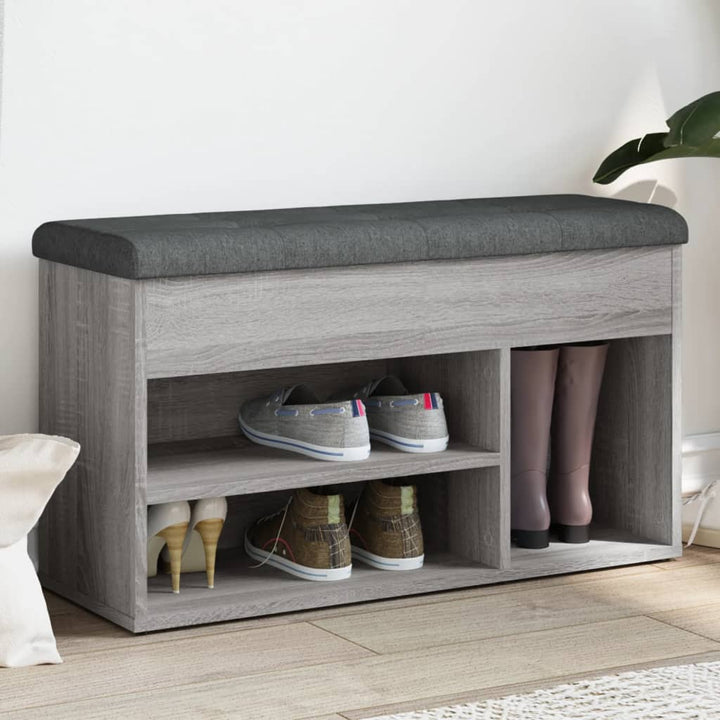 Skobänk 82X32X45,5 Cm Konstruerat Trä