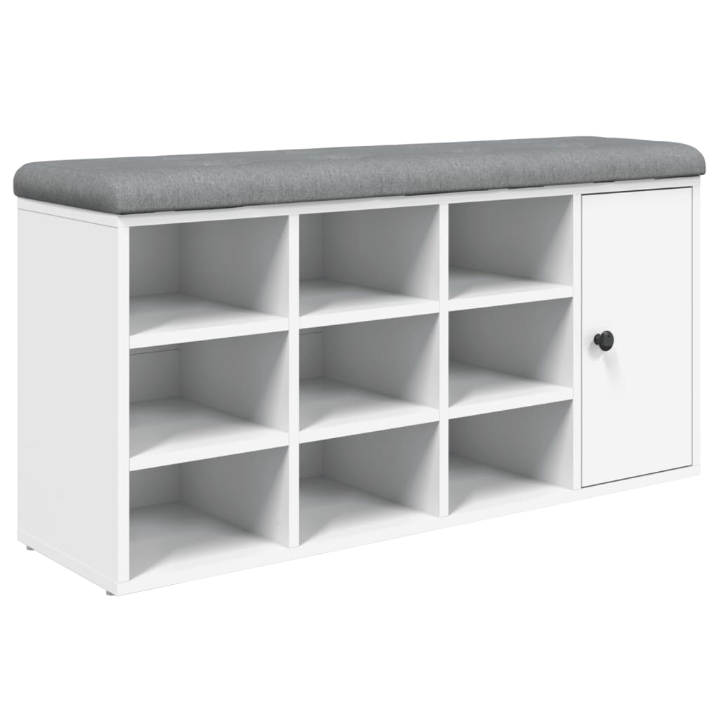 Skobänk 102X32X50 Cm Konstruerat Trä