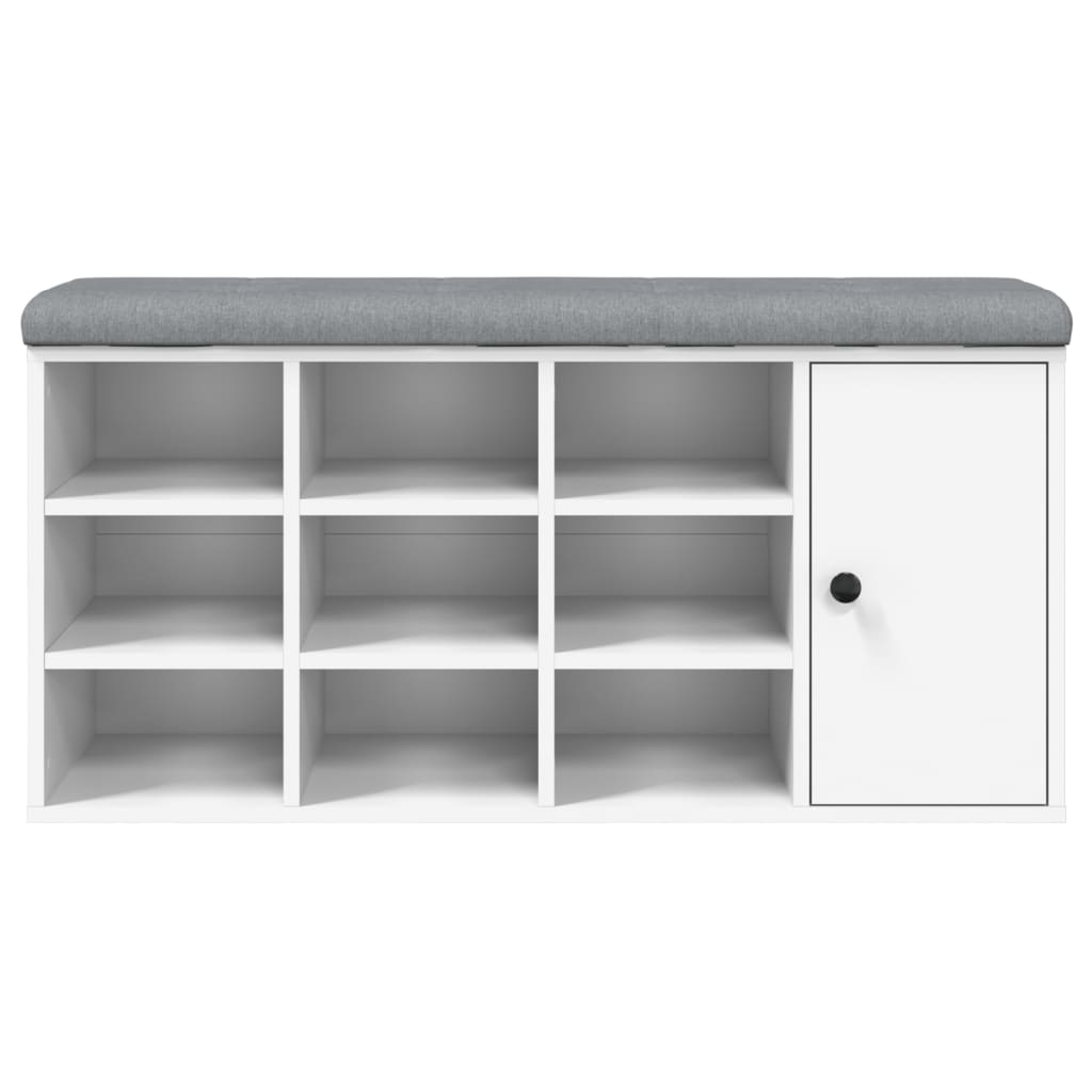 Skobänk 102X32X50 Cm Konstruerat Trä