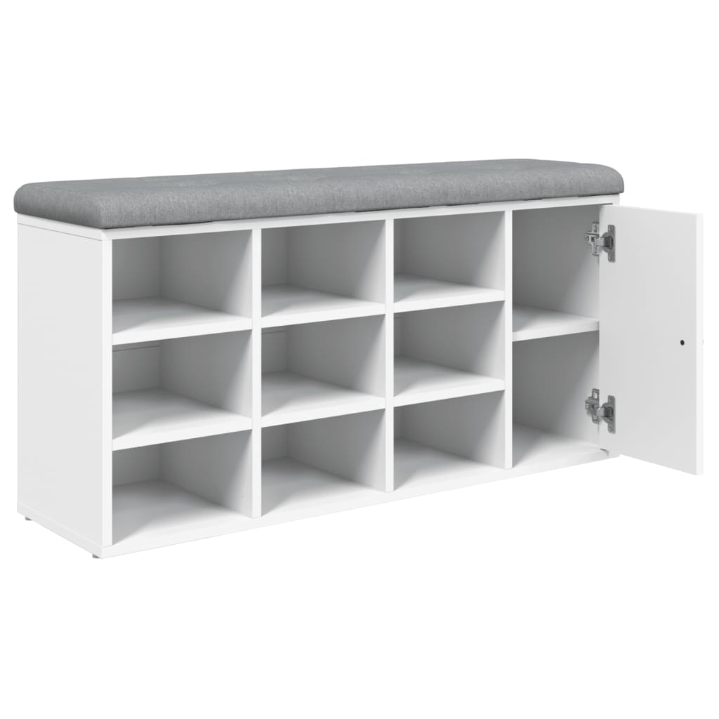 Skobänk 102X32X50 Cm Konstruerat Trä
