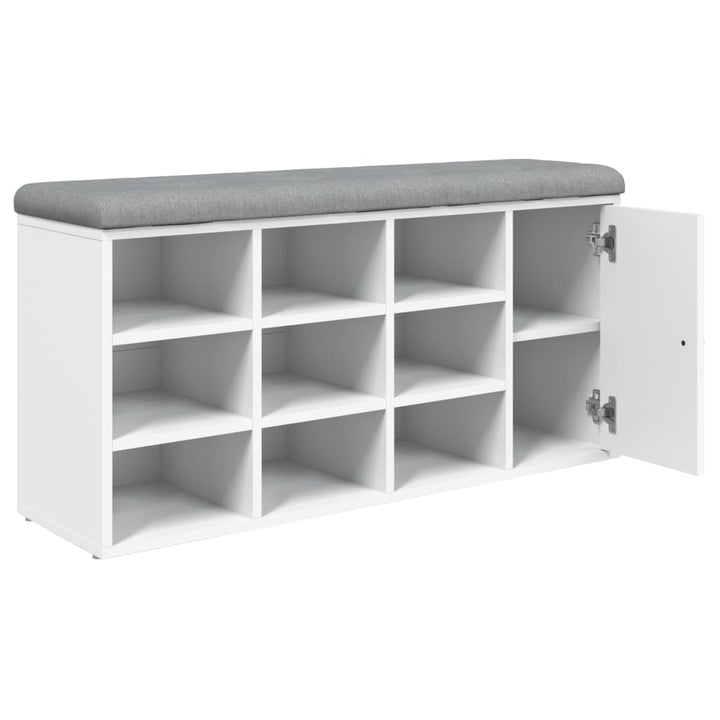Skobänk 102X32X50 Cm Konstruerat Trä