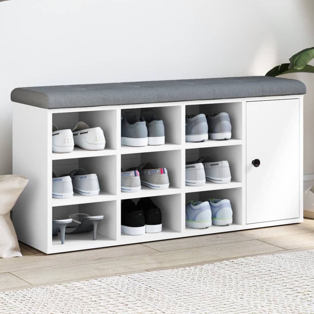 Skobänk 102X32X50 Cm Konstruerat Trä