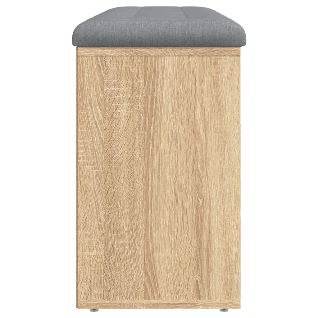 Skobänk Sonoma-Ek 102X32X50 Cm Konstruerat Trä