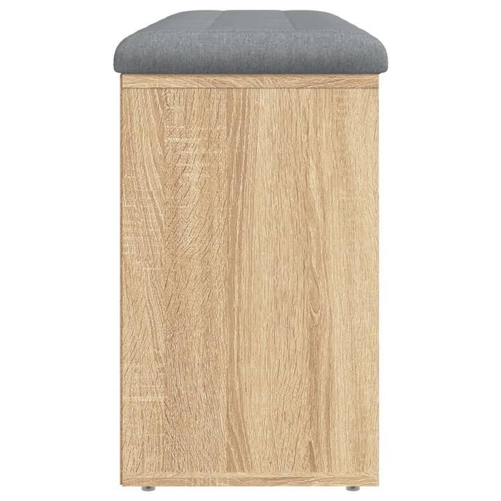Skobänk Sonoma-Ek 102X32X50 Cm Konstruerat Trä