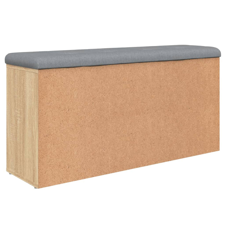 Skobänk Sonoma-Ek 102X32X50 Cm Konstruerat Trä