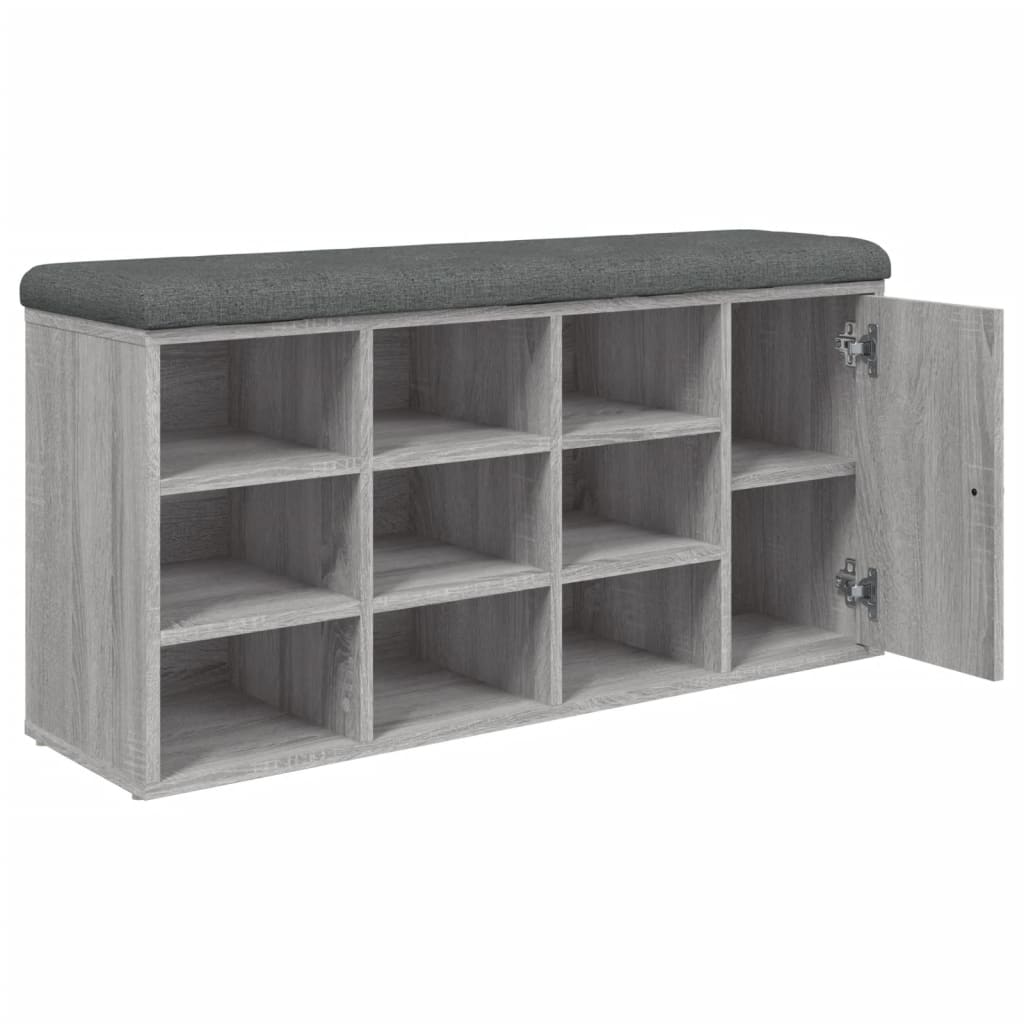 Skobänk 102X32X50 Cm Konstruerat Trä