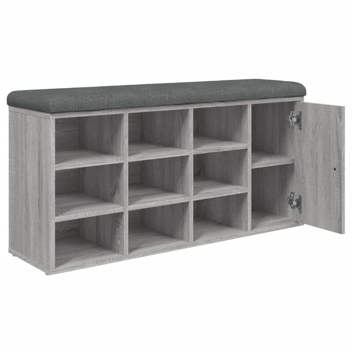 Skobänk 102X32X50 Cm Konstruerat Trä