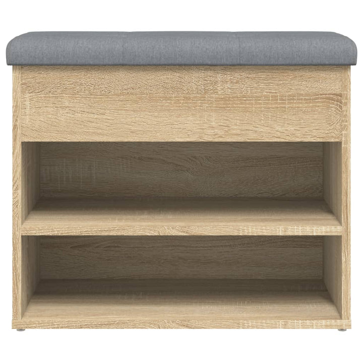 Skobänk Sonoma-Ek 62X32X50 Cm Konstruerat Trä