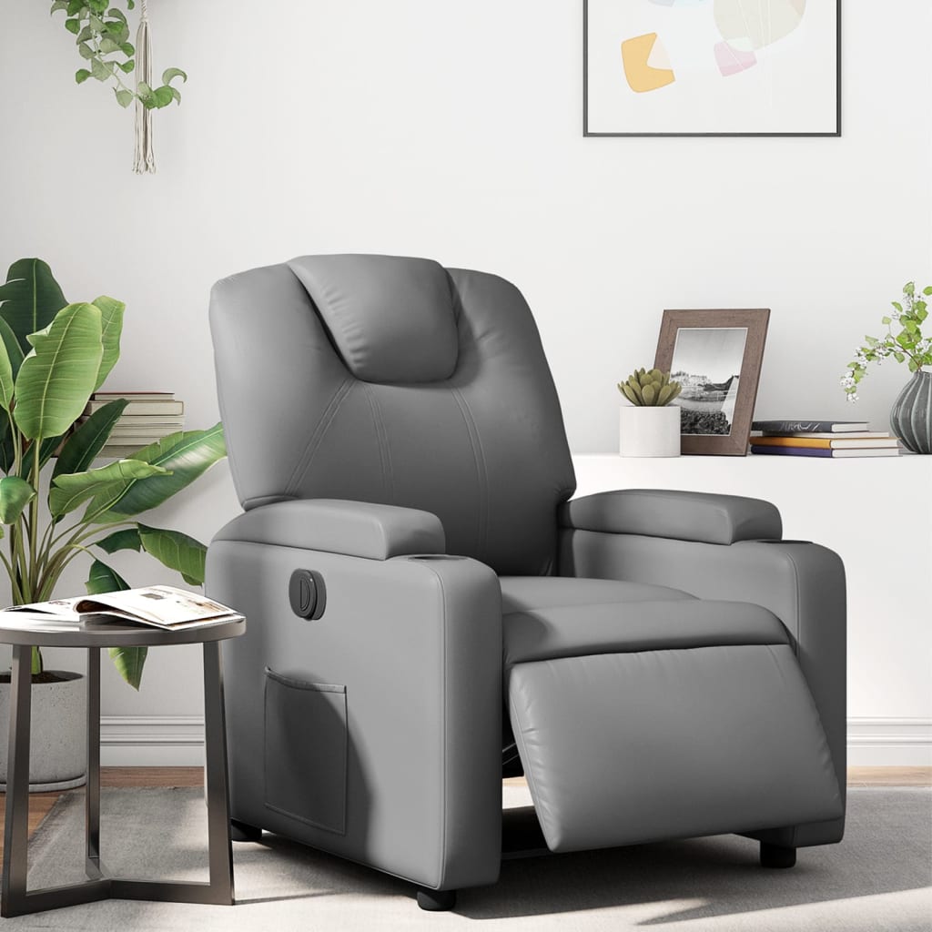 Reclinerfåtölj Konstläder