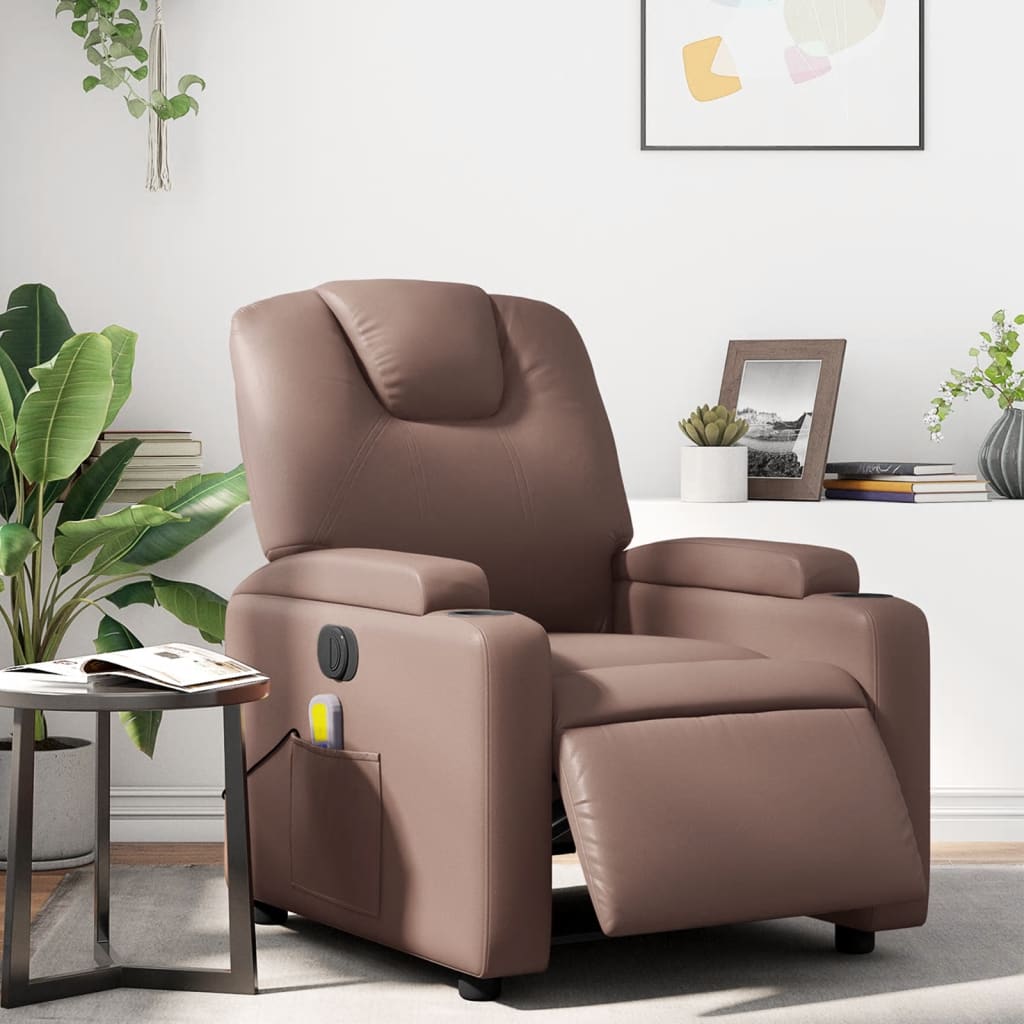 Reclinerfåtölj Konstläder