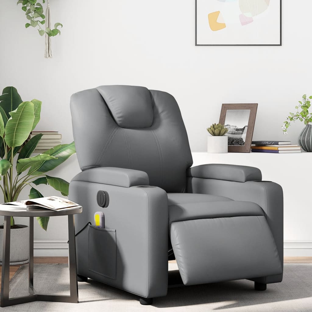 Reclinerfåtölj Konstläder