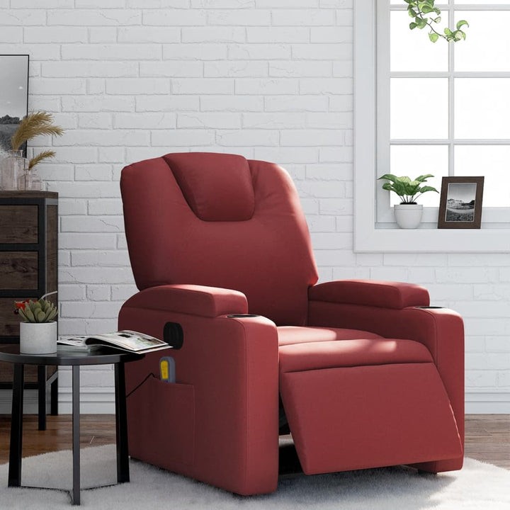 Reclinerfåtölj Konstläder