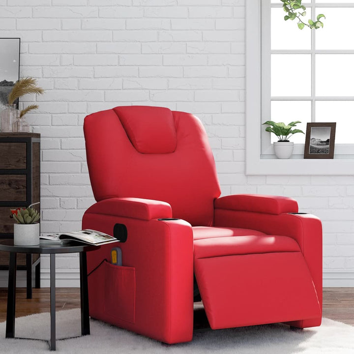 Reclinerfåtölj Konstläder