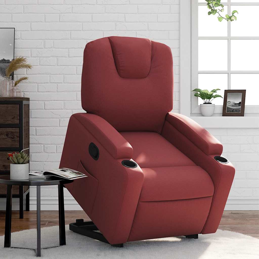 Reclinerfåtölj Med Uppresningshjälp Konstläder