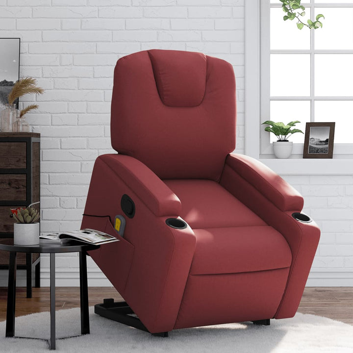 Reclinerfåtölj Med Uppresningshjälp Konstläder