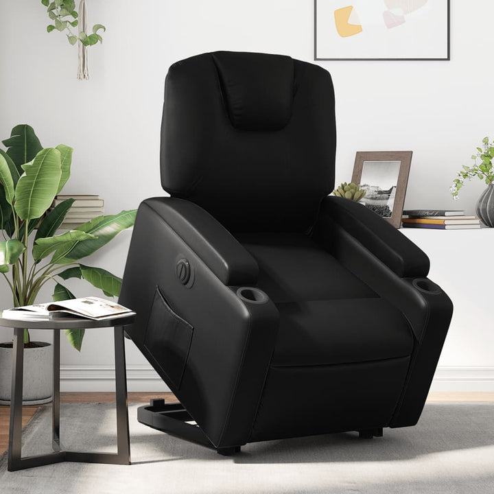 Reclinerfåtölj Med Uppresningshjälp Konstläder
