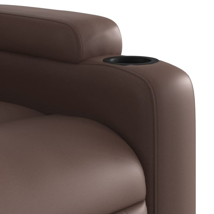 Reclinerfåtölj Med Uppresningshjälp Konstläder