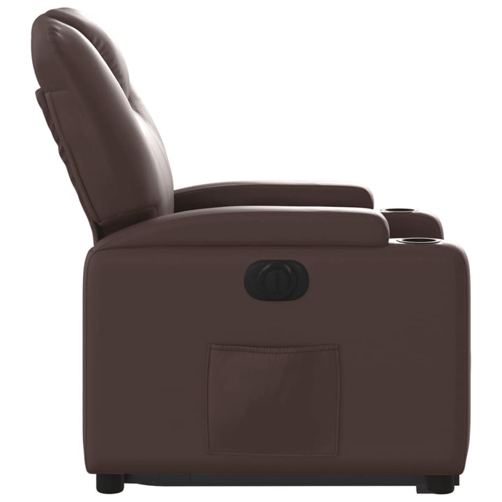 Reclinerfåtölj Med Uppresningshjälp Konstläder