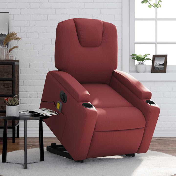 Reclinerfåtölj Med Uppresningshjälp Konstläder