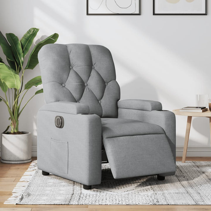 Massagefåtölj Tyg