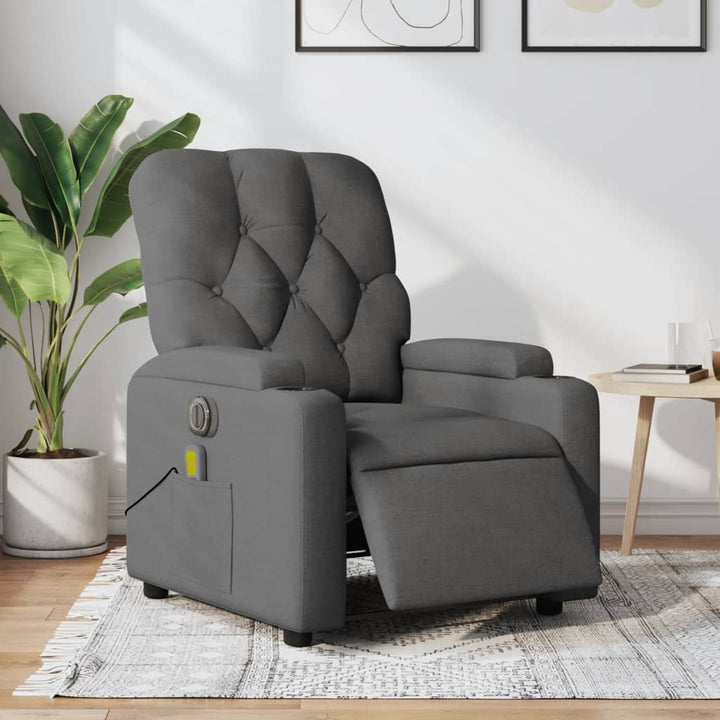 Massagefåtölj Tyg
