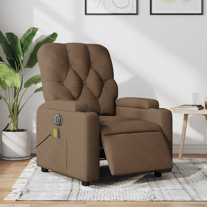 Massagefåtölj Tyg