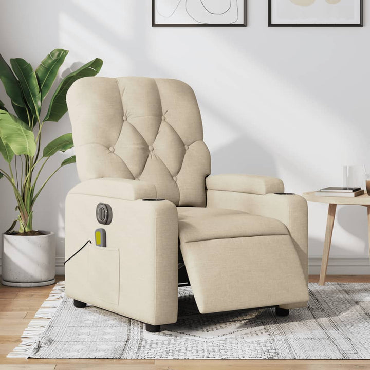 Massagefåtölj Tyg