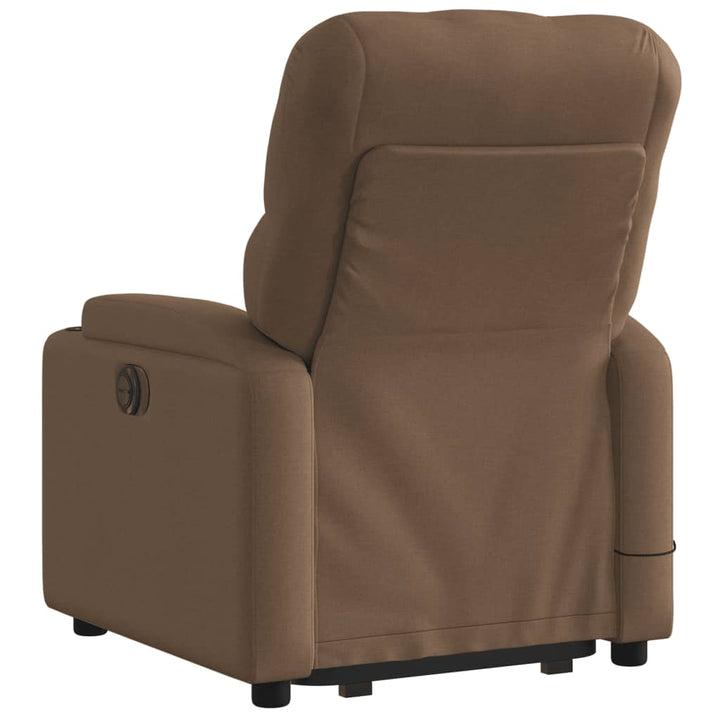 Massagefåtölj Med Uppresningshjälp Tyg