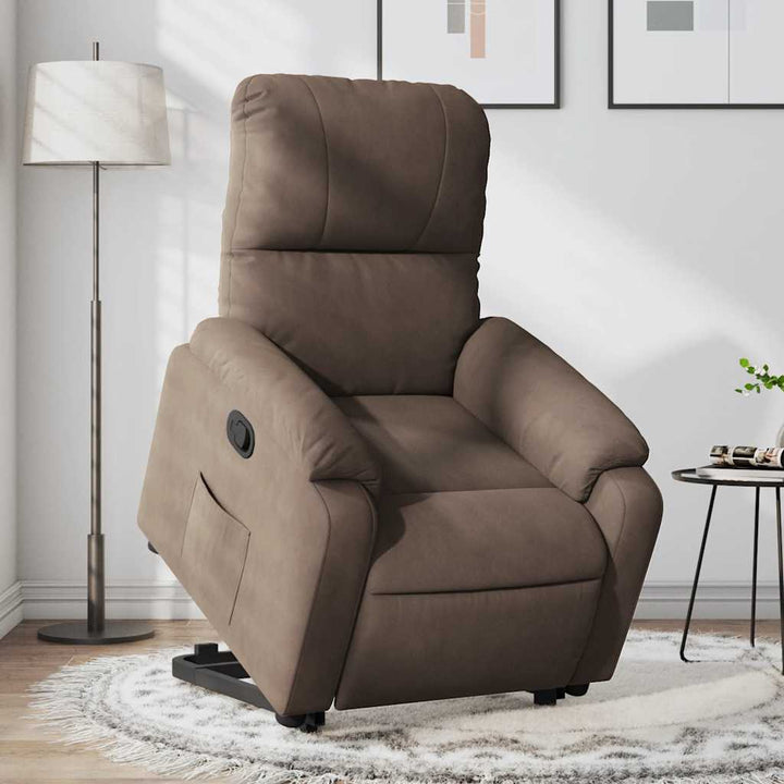 Reclinerfåtölj Med Uppresningshjälp Mikrofibertyg
