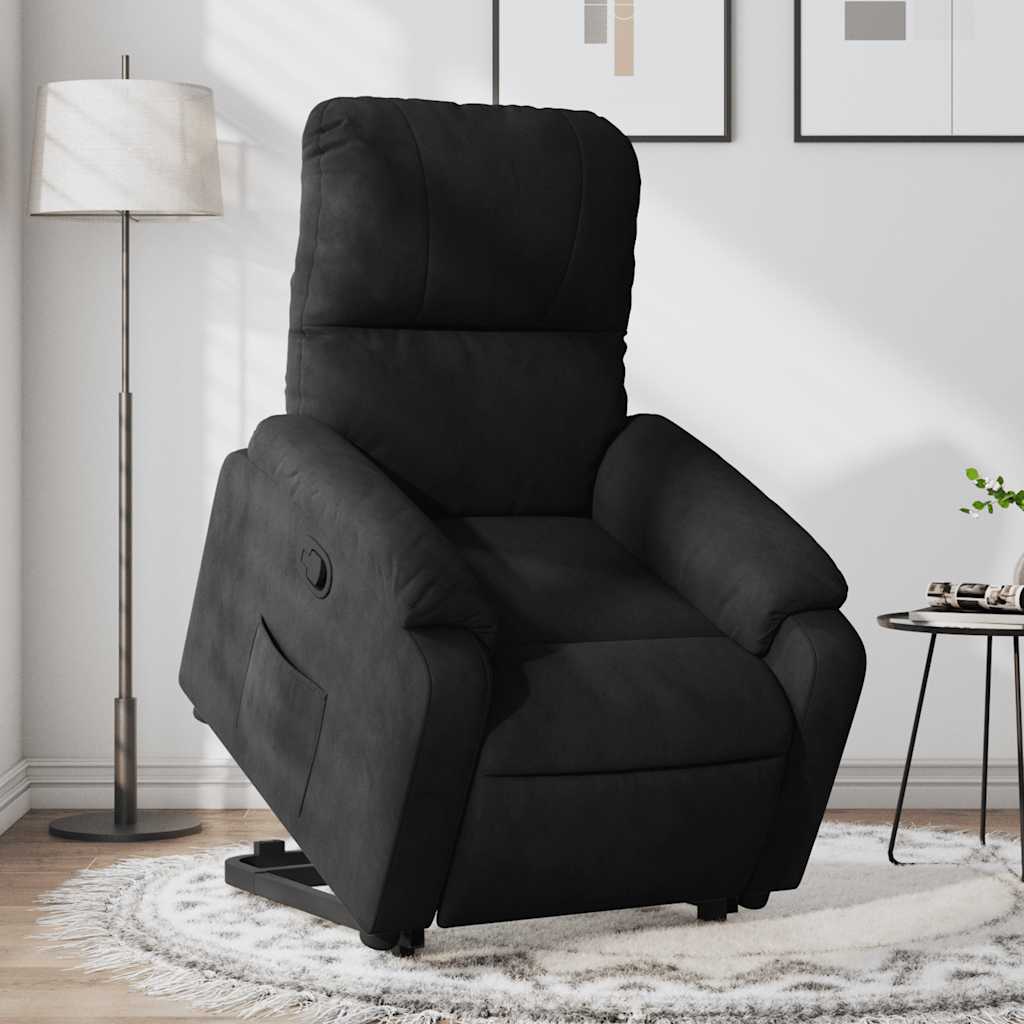 Reclinerfåtölj Med Uppresningshjälp Mikrofibertyg