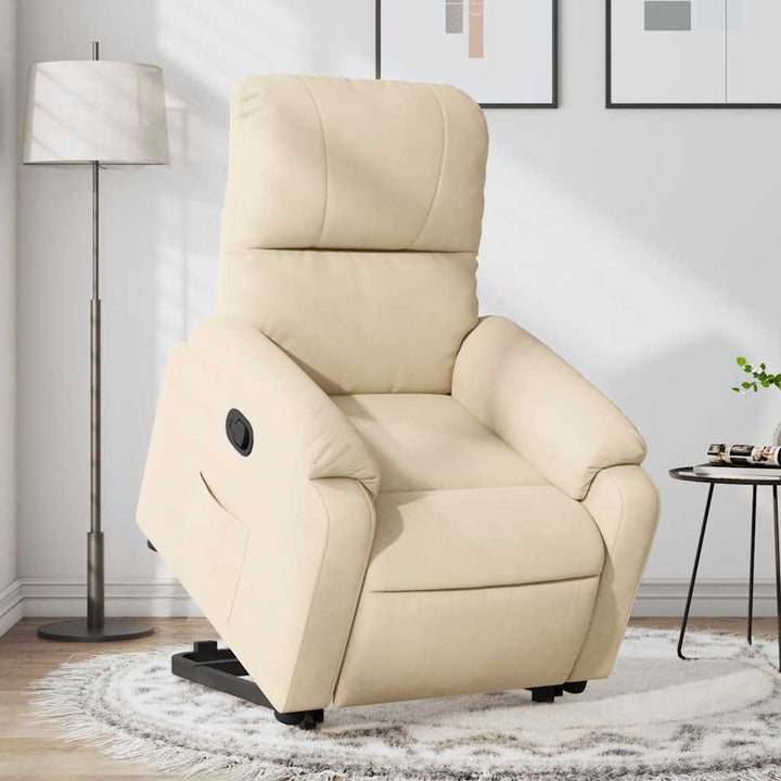 Reclinerfåtölj Med Uppresningshjälp Mikrofibertyg