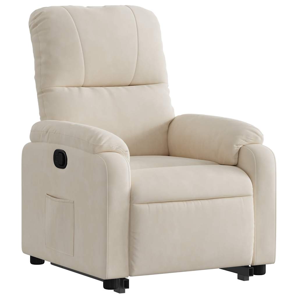 Reclinerfåtölj Med Uppresningshjälp Mikrofibertyg